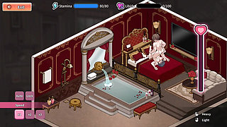 Hentai Game - Busty Police Woman Sex - Immoral Bathhouse