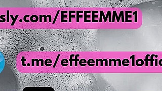 Effe Italian Girl Gives a Clothed Blowjob in the Tub After She Squirted in His Mouth and Face!