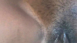 Ebony Creamy Pussy Fucked and Creampied