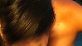 Hot POV cock sucking with Mania Frida Sante!
