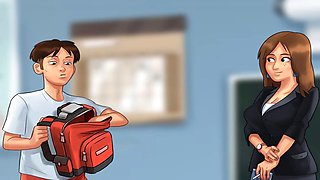 MissKitty2K's summertime saga reimagined - grades compete in a wild three-way