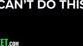 Sister - My Lil Stepsis Couldn’t Treat Watching My Gf So She Substituted Her!