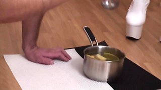 Cooking Piss Broth Served