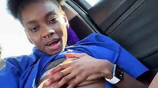 Hot Black Maid Does Some Webcam Black and Ebony