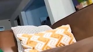 Slim and petite cuckold white housewife fucks her new