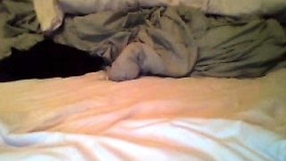 Blond solo beauty jerking off her dick