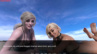 Cuckold Wife Gets Anal Creampied In Front Of Husband -  Hotwife 35 3D Cuckold Porn Games