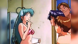 College cutie in risqué outfit rides hard in hot anime fuck fest