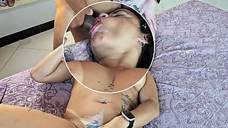 My Friend Fucks My Wives in the Ass for the First Time; One of Them Got a Load Shot in Her Face