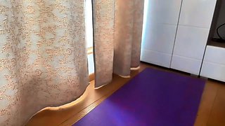 Enormous Stepmother's Boner was Caught in Fitness Room