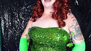 Poison Ivy Gives POV a JOI to Her Latex Gloves and Big Tits