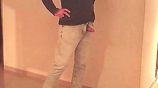 Hotwife Fucked at Building Party - Cum in Mouth