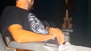 Cuckold takes wife to porn cinema for the first time!