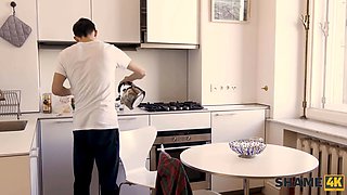 Shame4k. unexpected and never-to-be-forgotten sexy in the douche with tastey mature