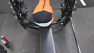 Watch Sexy Fitness Babe Zephy Plus Sweaty Foot Worship (pov)