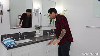 Aria Lee Waits for Passion in a Wild Threesome