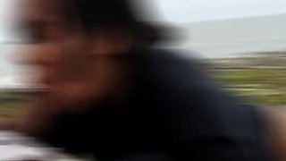 Anal Day at the Beach with Horny Voyers