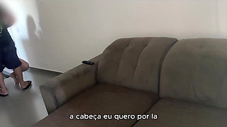 Married Woman Gets Fucked While Husband Is Working - Bruna Silva Hotwife