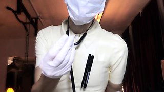 Blonde teen fetish handjob