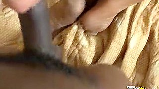 Group Of Black Guys And One White Twink Enjoy Having Intense Anal Sex On The Bed