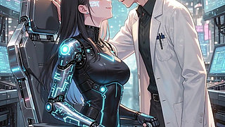 The Sexiest Robot Wants to Feel a Human Cock Inside Her Pussy for the First Time - Ai-generated Content