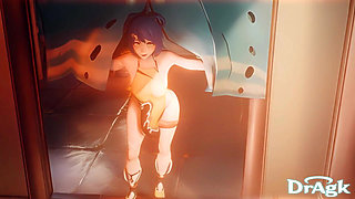 Timeskip Xiangling Gets Fucked in Her Own Kitchen Genshin Impact 3D Animation Hilichurl Alt Version