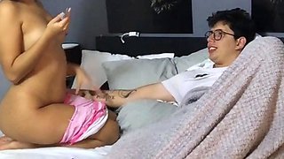 LESBIAN AND STRAIGHT COUPLE HAVE SEX.