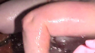 Soapy Naked Bodies in a Rural Shower