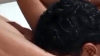Sucking My Stepmom and Stepsister's Pussy