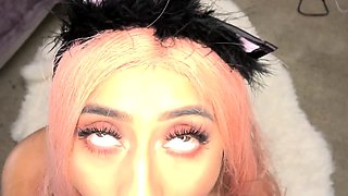 Violet's Anime Catgirl Cosplay Virtual Sex