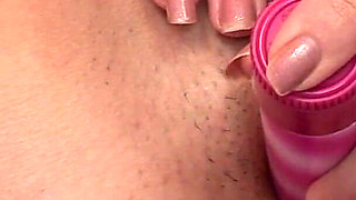 Petite Brunette Cutie Toys Her Sweet Pussy