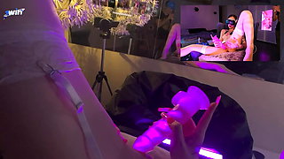 Shooting with Apple Vision Pro - Pov Masturbation in the Mirror 1winmodels Fl...
