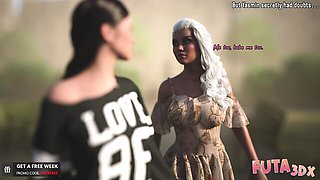 Sensuous femme's natural tits dirt