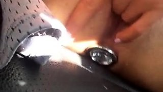 Close Up Pierced Twat Toying