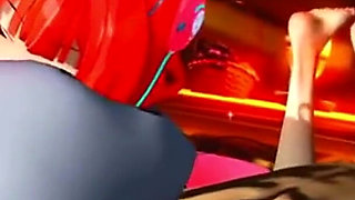 Zenless Zone Zero - FFM Yuzuha and Alice Swap Cock and Take Turns Riding - 3D Hentai Animations