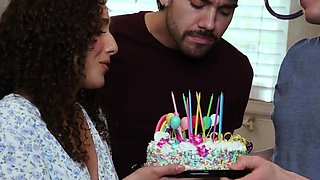 Anal gang bang for slutty Latina milfs bday