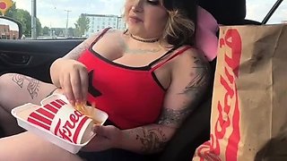 Reiinapop Pigging Out In My Car Big Car Stuffing For My Big