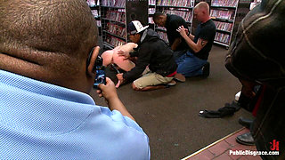 In Over Her Head Agressive Public Sex