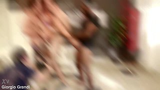 Behind the scenes AHB023, Vittoria Devine, Mina. More info in description