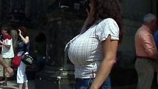 Big boobs milf masturbates with her dildo