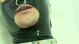 Humiliating dick squeezing