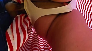 18yo Teen Gets Groped & Fucked by Stranger on Subway - Cum in Panties!