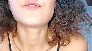 Humiliating Dominatrix in POV: I Spit on You, I Use You, and Your Girlfriend Just Watches