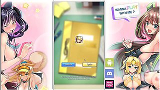 Project Qt [gacha Hentai Game] Ep.2 Taming The Big Bad Wolf (shewolf^^)