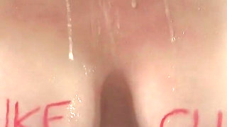 Spit Shower Face Covered - I Spit on Her Tits, Her Hair, in Her Mouth and in Her Eyes. She Gets Her Face Fully Covered in Spit