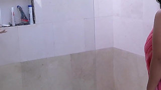 A Wet Deal, Sharing the Shower with My Two Stepsisters Standing Fuck, Cowgirl Ride & Facial