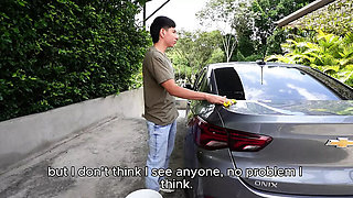 Hot Latina Boss Fucks Her Employee Hard - POV Blowjob & Doggy Style