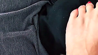 Bare Feet on Slave’s Face - Foot Sniffing Domination