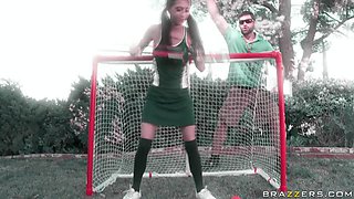 Big Tits In Field Hockey With Charles Dera, April O'neil, Daisy Cruz - Brazzers