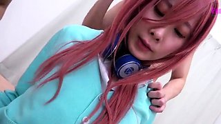 Great close up in japanese teen oral sex pov
